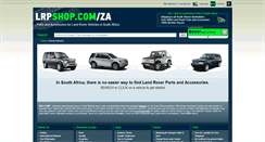 Desktop Screenshot of lrpshop.com